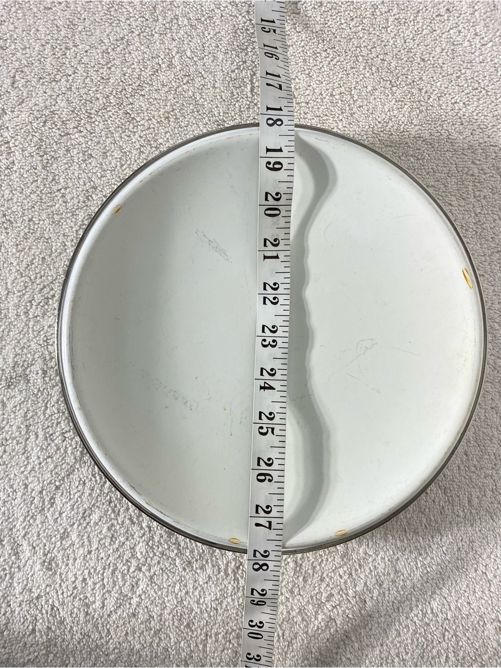 Vintage JMP Spain Sweet Flowers Enamelware Replacement Pot Lid - Picture 11 of 12